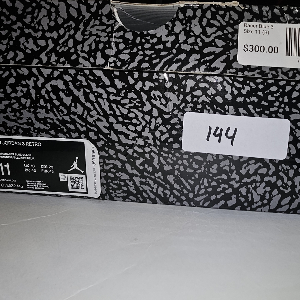 Nike Air Jordan 3 Racer Blue - Picture 3 of 8